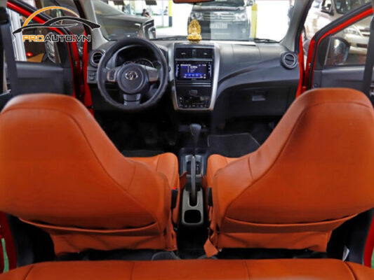 Đổi màu nội thất xe Toyota Wigo