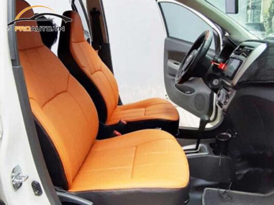 Đổi màu nội thất chi tiết xe Toyota Wigo
