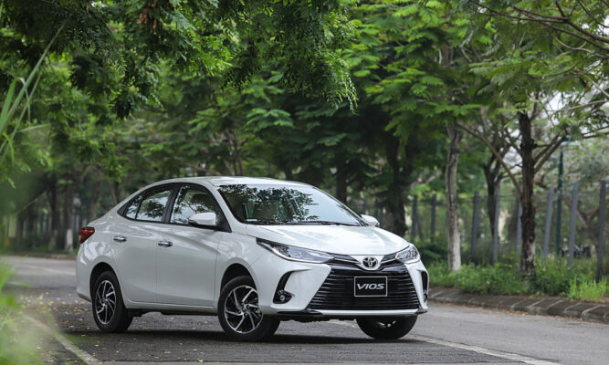 Vios, xe lắp ráp trong nước bán chạy nhất của Toyota tại Việt Nam. Ảnh: Lương Dũng