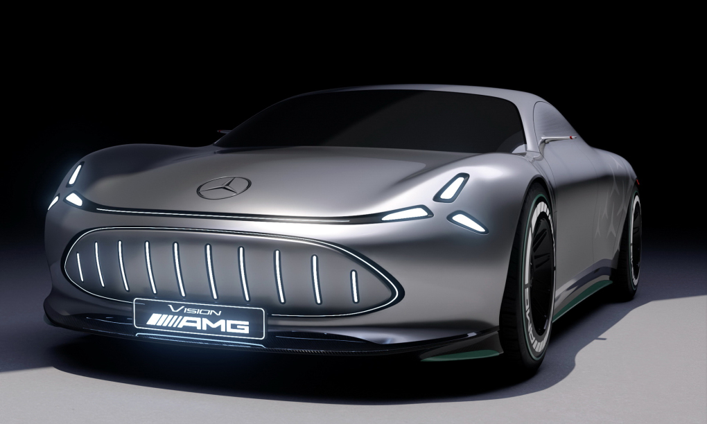 Concept Vision AMG là phiên bản xem trước của ít nhất một mẫu xe điện hiệu suất cao của Mercedes trong tương lai. Ảnh: Mercedes