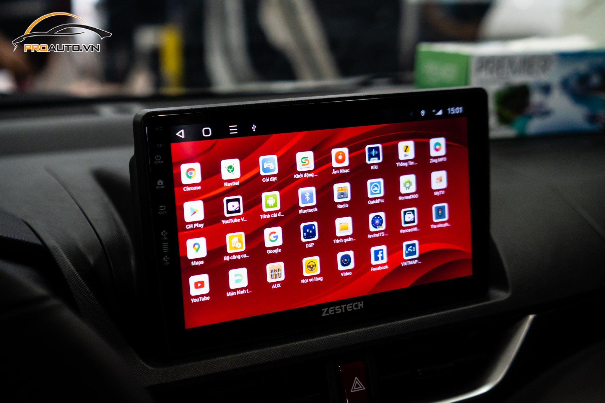 Nâng cấp màn hình Android xe Toyota Veloz