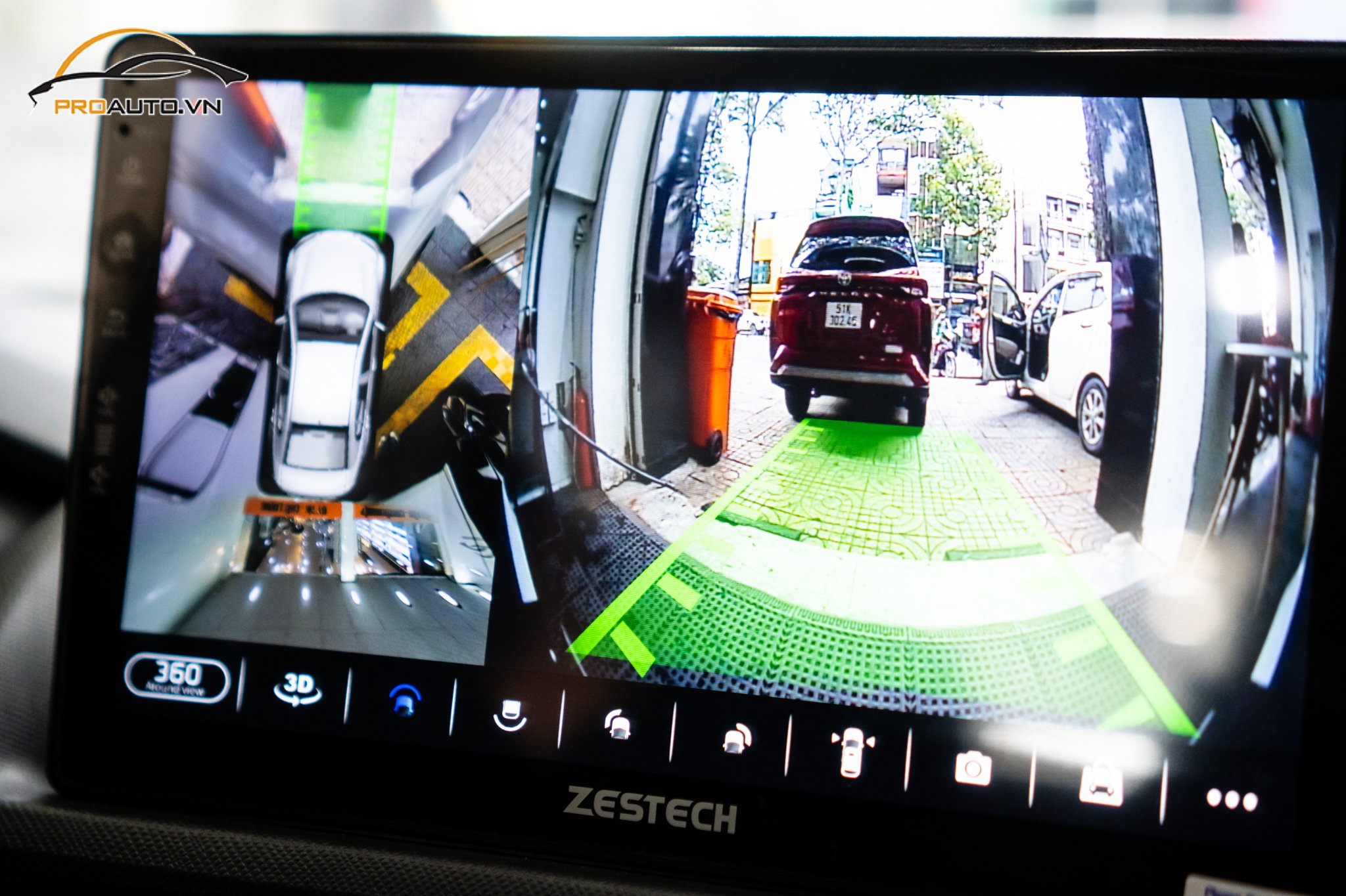 Nâng cấp màn hình Android xe Toyota Veloz
