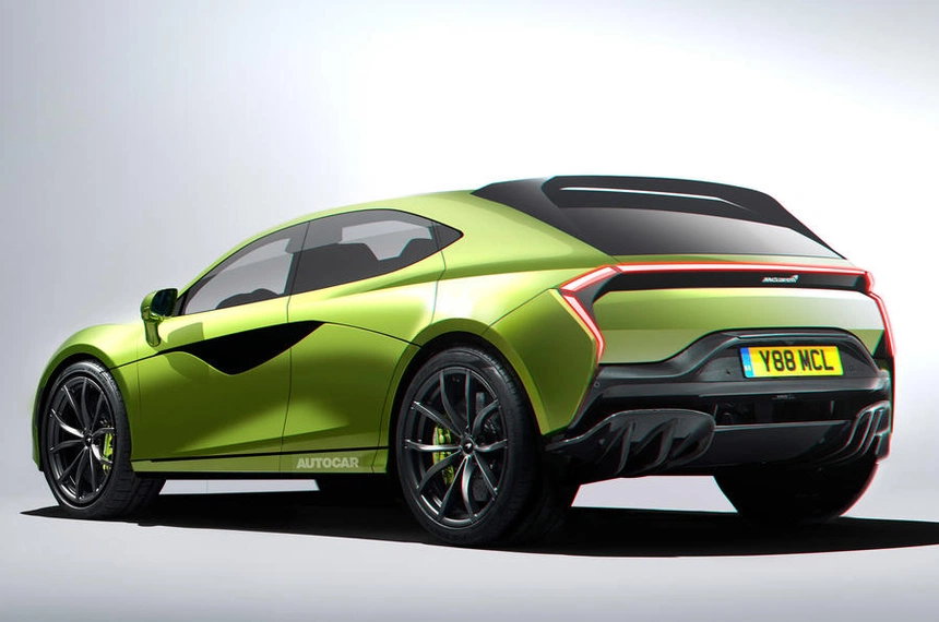 Bản dựng phỏng đoán tạo hình SUV mới của McLaren