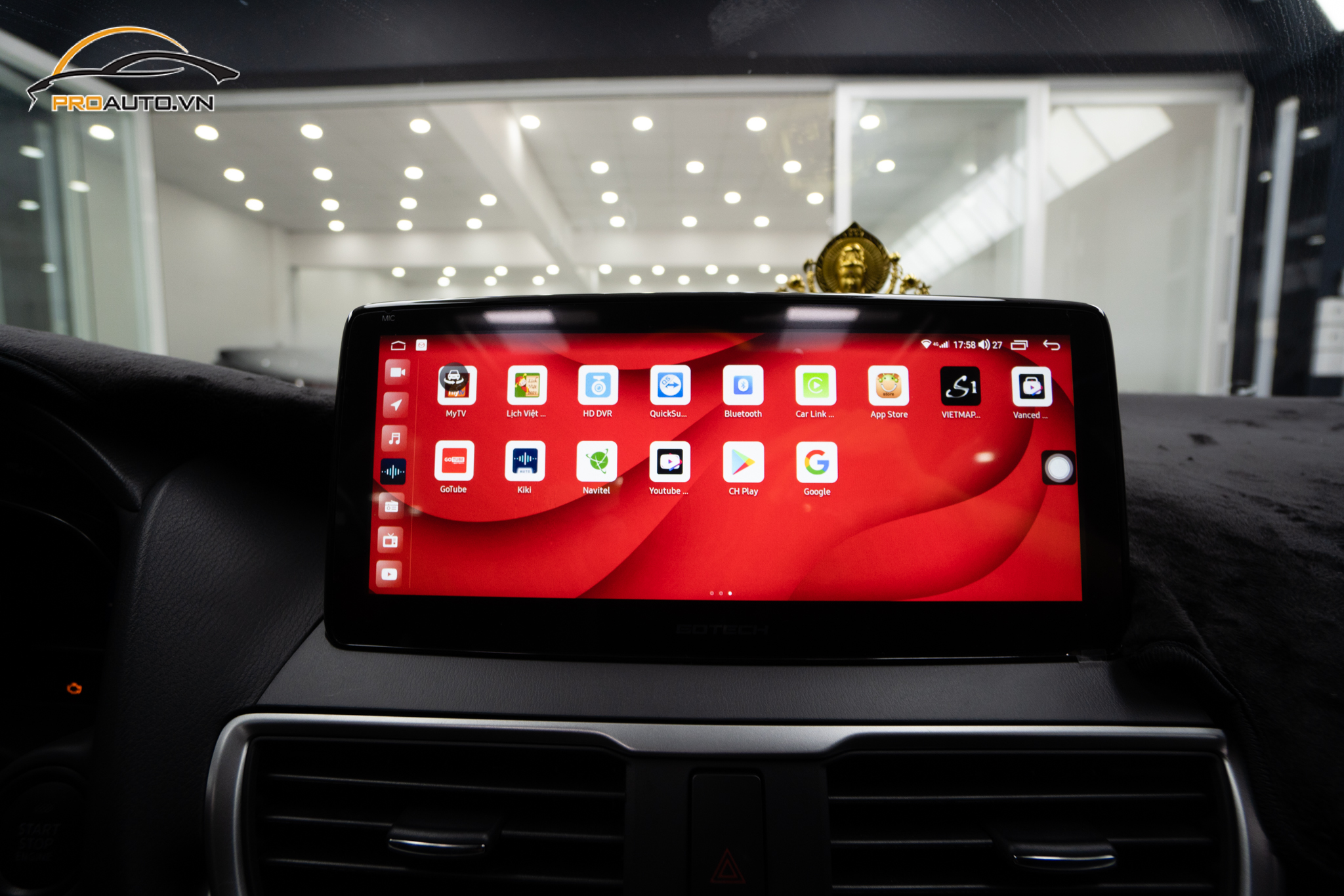 Nâng cấp màn hình DVD Android cho xe ô tô 
