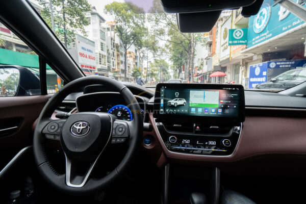 Lắp màn hình android ô tô Vios
