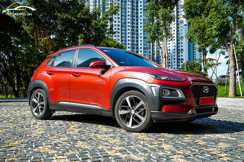 Loa nguyên bản xe Kona - Độ âm thanh 3 way trên Hyundai Kona